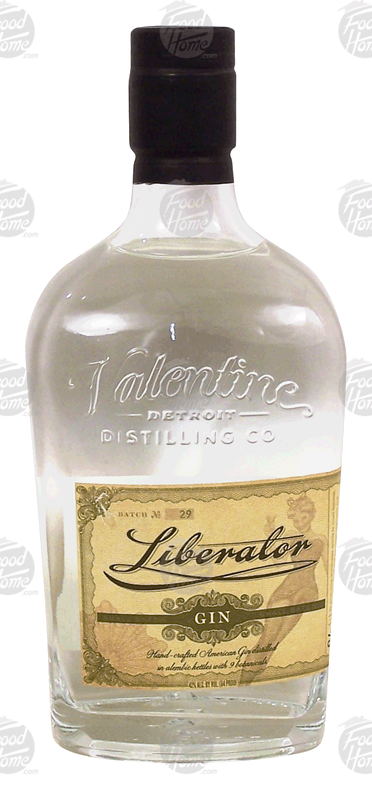 Valentine Distilling Co. Liberator gin, 42% alc. by vol. Full-Size Picture